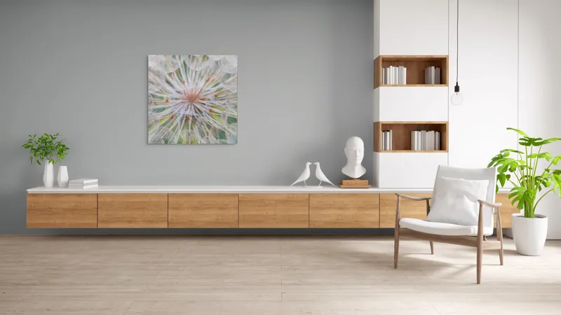 Tablou Canvas, "Cercul delicat al naturii efemere", Floare, Gingașă, Eterică, Fragilă, Delicată, Aerisită, Efemeră, Natură, Minunată, Plutitoare, 100 x 100 cm – poza 8