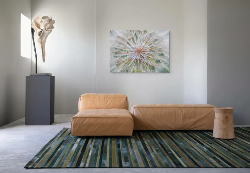 Tablou Canvas, "Cercul delicat al naturii efemere", Floare, Gingașă, Eterică, Fragilă, Delicată, Aerisită, Efemeră, Natură, Minunată, Plutitoare, 100 x 70 cm – poza 7