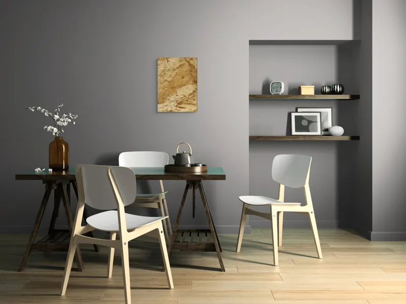 Tablou Canvas, "Eroziunea grosieră a pietrei galbene", Sol, Textură, Nisip, Strat, Erodare, Natural, Rugozitate, Culoare, Pământ, Suprafață, 39 x 54 cm – poza 7