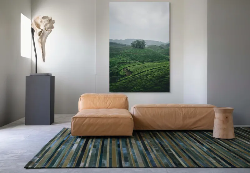 Tablou Canvas Peisaj Natură Pădure Plantatie Calm, 100 x 150 cm – poza 7