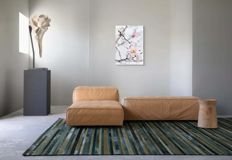 Tablou Canvas, "Magnolie delicată înflorită primăvara", Floare, Frumusețe, Delicatețe, Primăvară, Natură, Petale, Culoare, Eleganță, 50 x 70 cm – poza 7