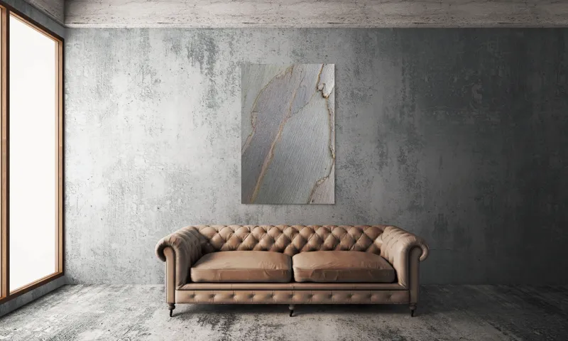 Tablou Canvas, "Bucăți de scoarță pe copac alb", Piele, Textură, Natural, Model, Organic, Suprafață, Arbor., 100 x 150 cm – poza 6