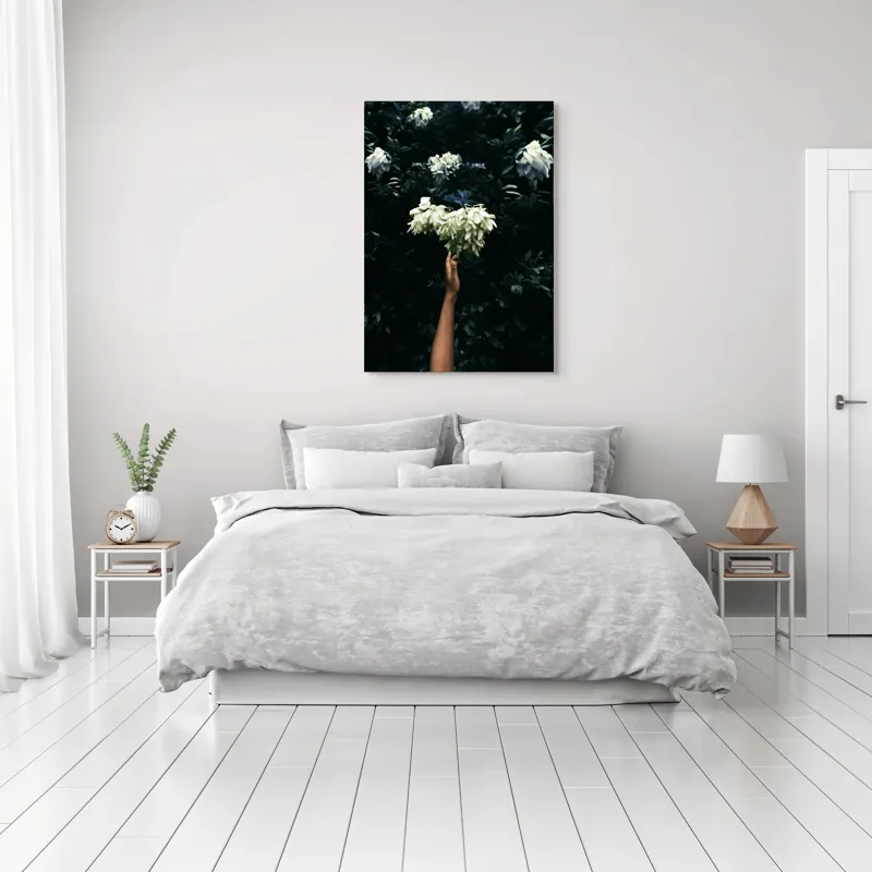 Tablou Canvas Flori Natură Contrast Mister Frumusețe, 70 x 100 cm – poza 3