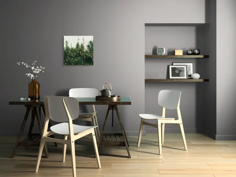 Tablou Canvas, "Mugurii misteriosi ai naturii veșnic verzi", Verde, Crenguțe, Muguri, Natural, Vegetație, Densitate, Aproape, 50 x 50 cm – poza 8