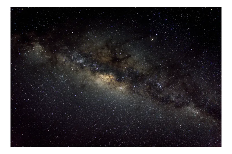 Tablou Canvas, "Calea Lactee în splendoarea nopții stelare", Stele, Galaxie, Calea, Lactee, Univers, Mister, Infinit, Strălucire, Fascinație, Cer, 150 x 100 cm