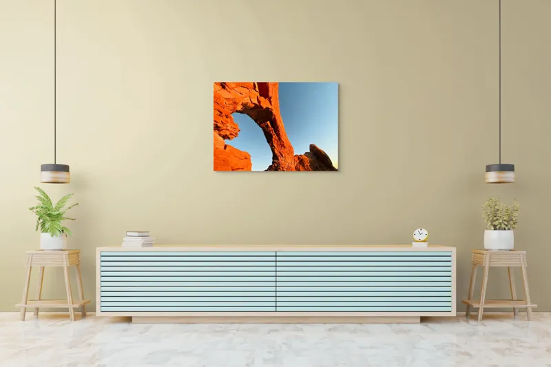 Tablou Canvas Arcă Piatră Cer Apus Deșert Natură Impresionantă, 100 x 70 cm – poza 4