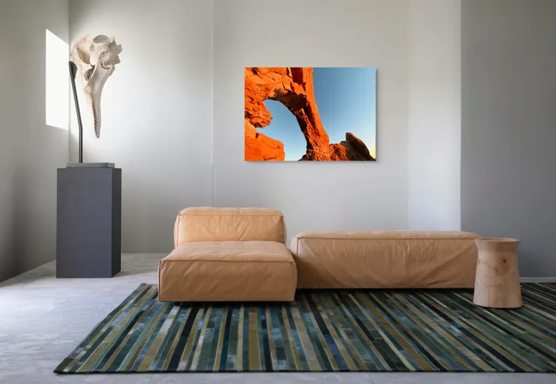 Tablou Canvas Arcă Piatră Cer Apus Deșert Natură Impresionantă, 100 x 70 cm – poza 7