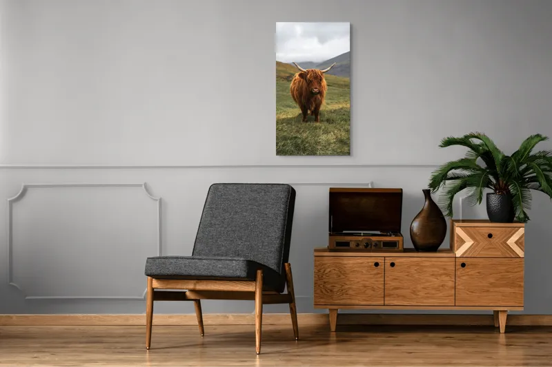 Tablou Canvas, "Bivol sportiv pe câmp însorit", 50 x 90 cm – poza 8