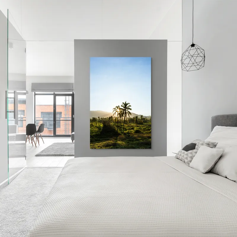 Tablou Canvas, "Răsărit în paradisul tropical", 100 x 150 cm – poza 5
