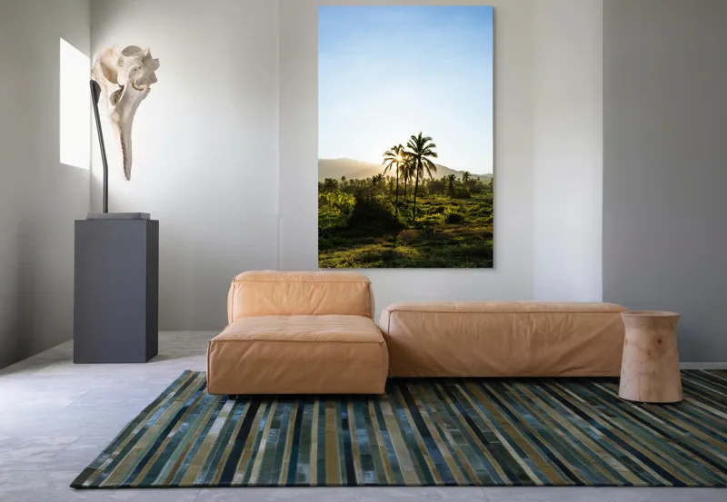 Tablou Canvas, "Răsărit în paradisul tropical", 100 x 150 cm – poza 7