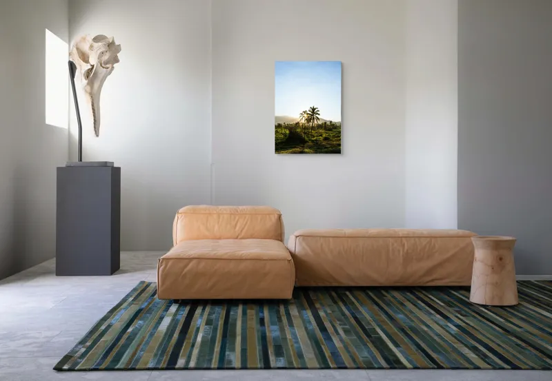 Tablou Canvas, "Răsărit în paradisul tropical", 50 x 70 cm – poza 7