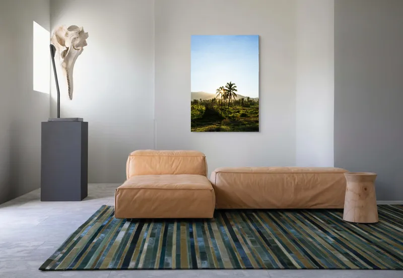 Tablou Canvas, "Răsărit în paradisul tropical", 70 x 100 cm – poza 7
