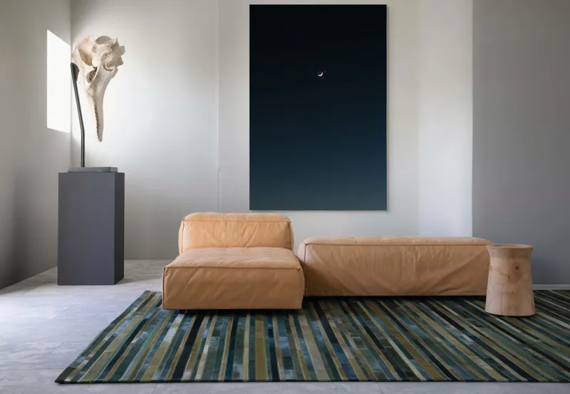 Tablou Canvas, "Luna și steaua solitară", Lună, Cer, Stea, Noapte, Liniște, 100 x 150 cm – poza 7