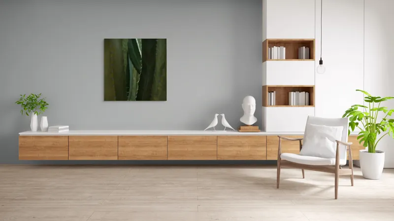 Tablou Canvas, "Spinii cactușilor în lumina dimineții", Verde, Textură, Natură, Spineți, Mistic, Vegetație, Adâncime, Tăcere, Organic, Viu, 100 x 100 cm – poza 8