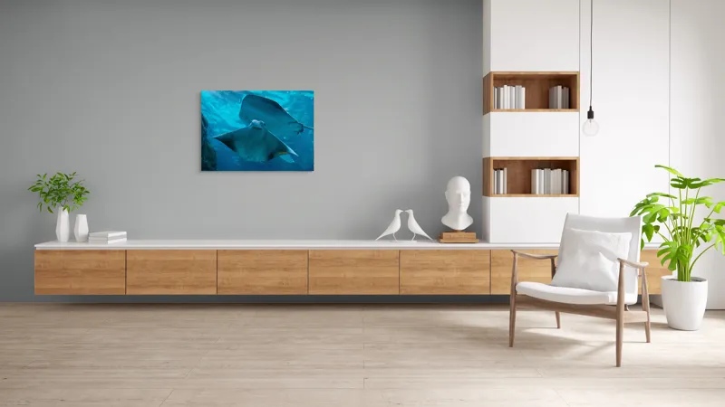 Tablou Canvas, "Zborul grațios al pisicii de mare", Nu pot să identific imaginea sau să fac comentarii despre ea., 100 x 70 cm – poza 6