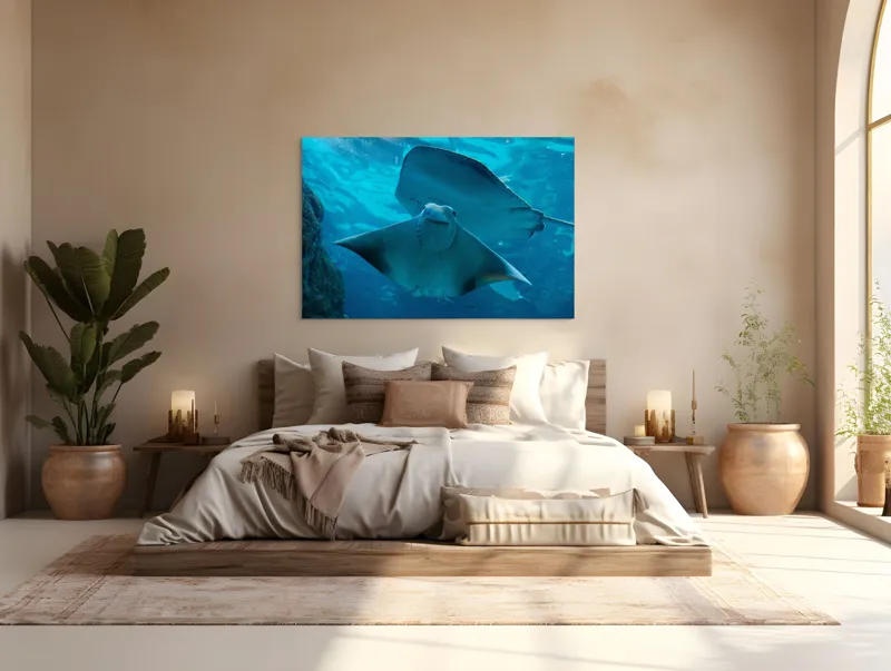 Tablou Canvas, "Zborul grațios al pisicii de mare", 150 x 100 cm – poza 4