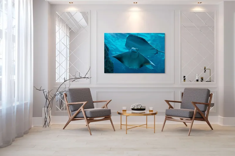 Tablou Canvas, "Zborul grațios al pisicii de mare", 150 x 100 cm – poza 7