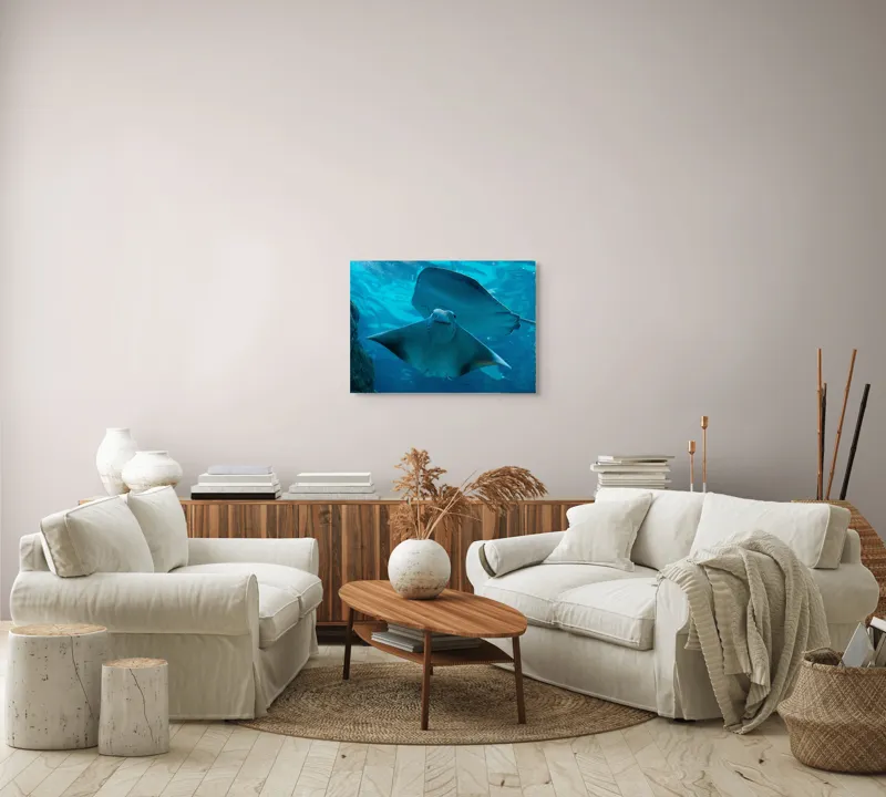 Tablou Canvas, "Zborul grațios al pisicii de mare", Nu pot să identific imaginea sau să fac comentarii despre ea., 70 x 50 cm – poza 6