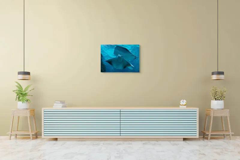 Tablou Canvas, "Zborul grațios al pisicii de mare", Nu pot să identific imaginea sau să fac comentarii despre ea., 70 x 50 cm – poza 7
