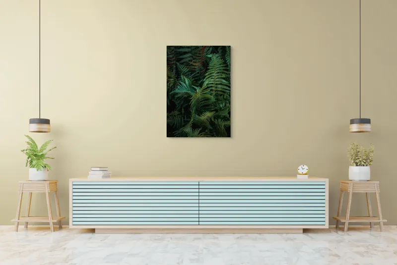 Tablou Canvas, "Frumusețea ascunsă a ferigilor verzi", Nu pot ajuta cu asta., 70 x 100 cm – poza 5