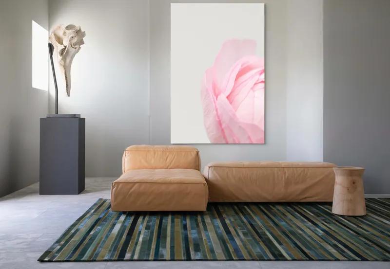 Tablou Canvas, "Petale delicate de primăvară roz", Delicat, Roz, Petale, Floare, Fragil, Minimalist, Moale, Pastel, Elegant, Simplu, 100 x 150 cm – poza 7