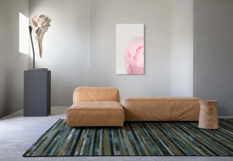 Tablou Canvas, "Petale delicate de primăvară roz", Delicat, Roz, Petale, Floare, Fragil, Minimalist, Moale, Pastel, Elegant, Simplu, 50 x 90 cm – poza 5