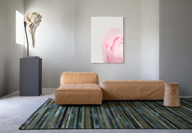 Tablou Canvas, "Petale delicate de primăvară roz", Delicat, Roz, Petale, Floare, Fragil, Minimalist, Moale, Pastel, Elegant, Simplu, 70 x 100 cm – poza 7