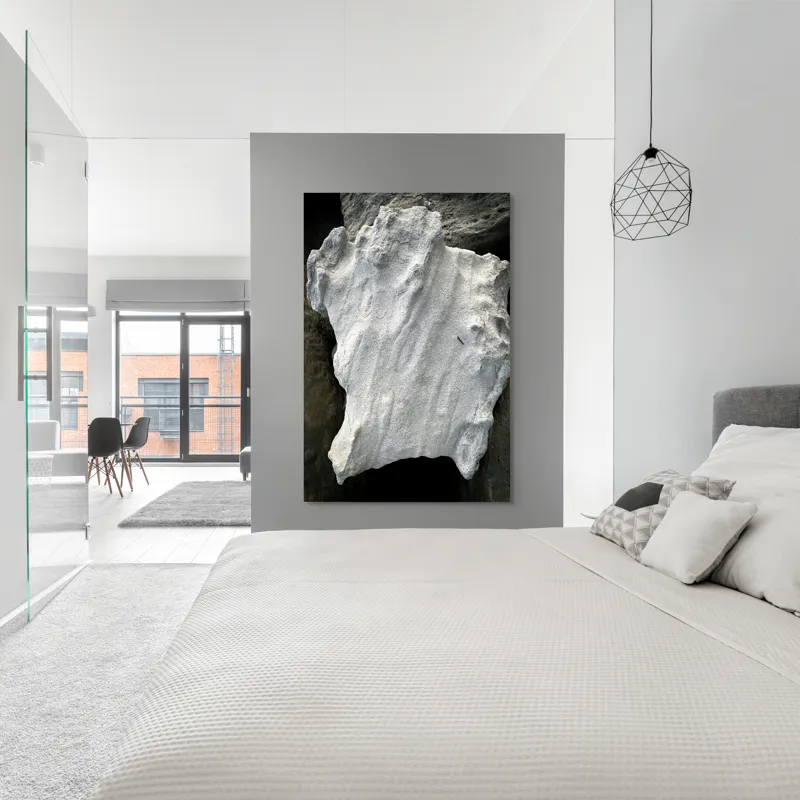 Tablou Canvas, "Nu știu cine este în imagine.", I don’t know who this is, but the object looks like an irregularly shaped rock or stone., 100 x 150 cm – poza 5