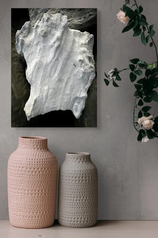 Tablou Canvas, "Nu știu cine este în imagine.", I don’t know who this is, but the object looks like an irregularly shaped rock or stone., 39 x 54 cm – poza 6