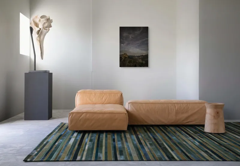Tablou Canvas, "Cerul înstelat deasupra munților Yosemite", Stele, Cer, Munte, Noapte, Natură, Pădure, Frumusețe, Tranquilitate, 50 x 70 cm – poza 7