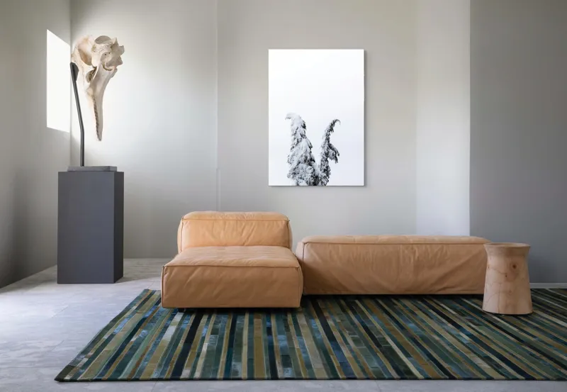 Tablou Canvas, "Arborele nins solitar în zăpadă", Copac, Zăpadă, Cer, Iarnă, Singurătate, Alb, Răceală, Natură, Frig, 70 x 100 cm – poza 7