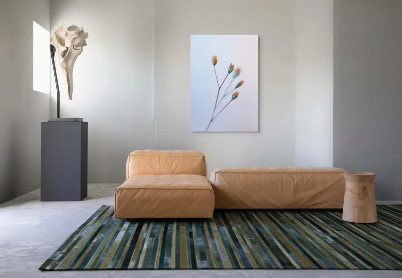 Tablou Canvas, "Frumusețea delicată a florilor uscate", Floare, Subtil, Delicat, Pastel, Natură, Simplu, Serin, Atingere, Fragilitate, 70 x 100 cm – poza 7