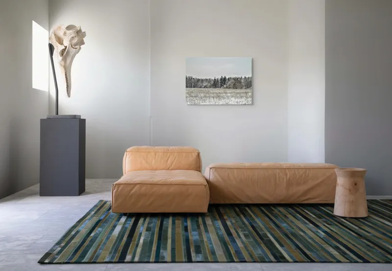 Tablou Canvas, "Iarna în pădurea înghețată și liniștită", Campie, Zapada, Copaci, Iarna, Cer Innorat, Liniste, Natura, 70 x 50 cm – poza 8