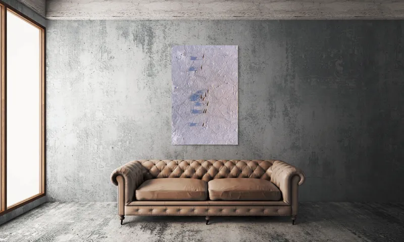 Tablou Canvas, "Siluete în mișcare pe zăpadă albă", Nu știu cine este în imagine., 100 x 150 cm – poza 6