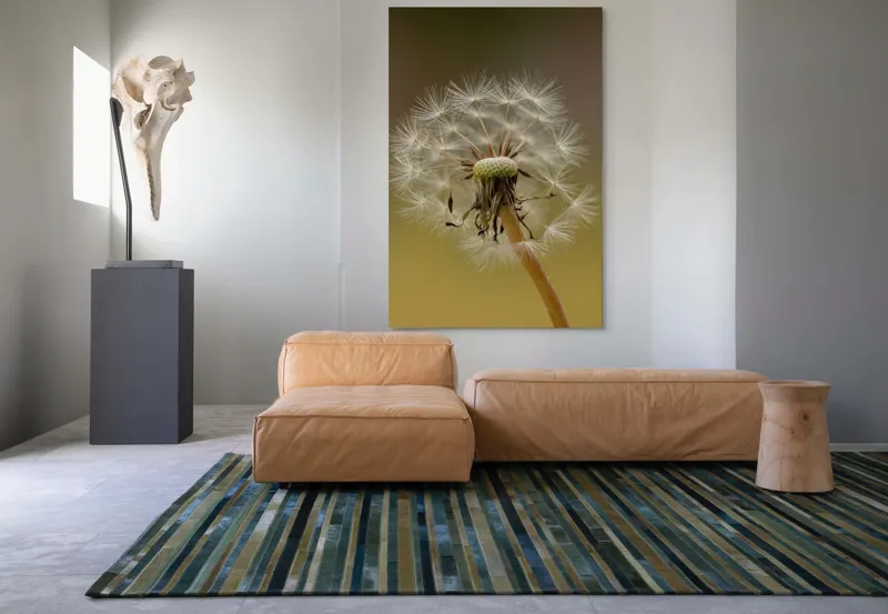 Tablou Canvas, "Visul pufului de păpădie", Delicat, Fragil, Natură, Speranță, Transformare, 100 x 150 cm – poza 7