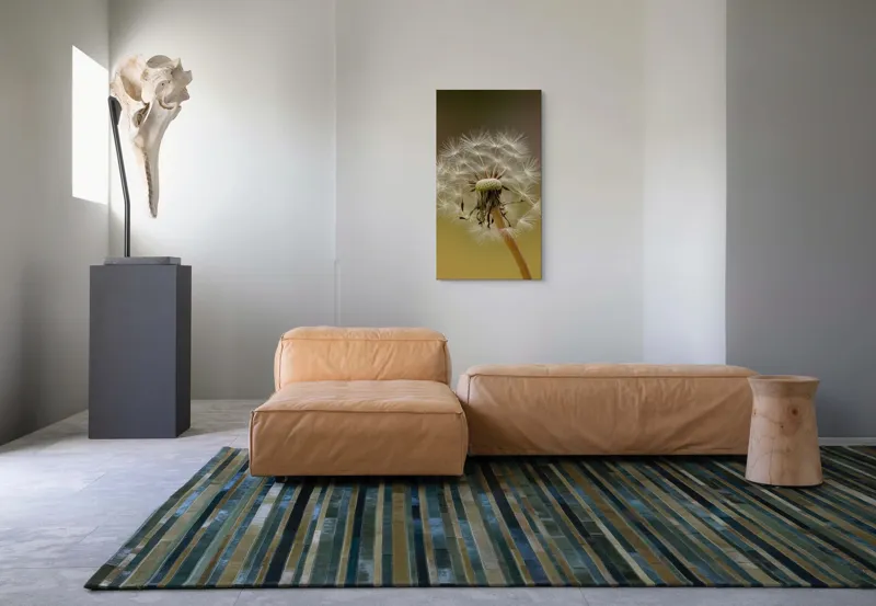 Tablou Canvas, "Visul pufului de păpădie", Delicat, Fragil, Natură, Speranță, Transformare, 50 x 90 cm – poza 5