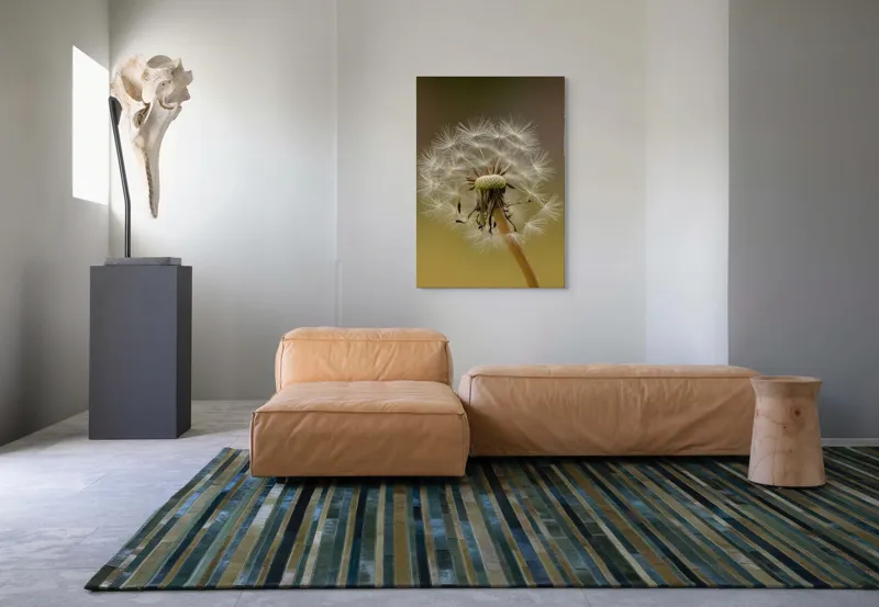 Tablou Canvas, "Visul pufului de păpădie", Delicat, Fragil, Natură, Speranță, Transformare, 70 x 100 cm – poza 7