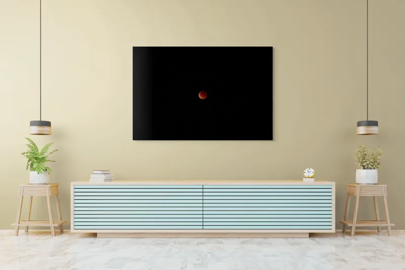 Tablou Canvas cu Lună Roșie, 150 x 100 cm – poza 6