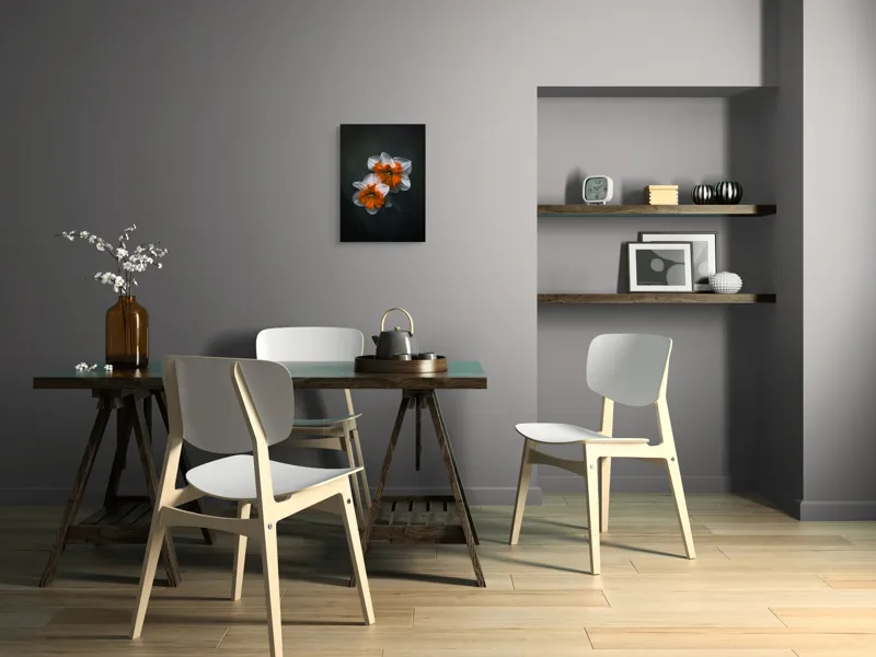 Tablou Canvas Flori de Narcisă în Lumină Difuză Artă Naturală, 39 x 54 cm – poza 7