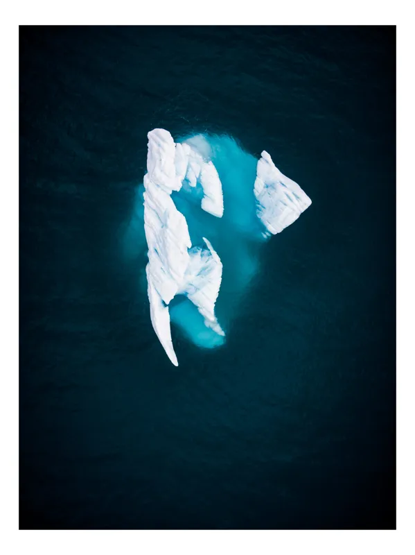 Tablou Canvas Iceberg Ocean Frumusețe Natură Mister, 50 x 90 cm