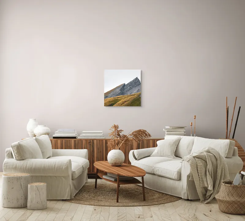 Tablou Canvas pe tema Creastă și Vârfuri montane, 50 x 50 cm – poza 7