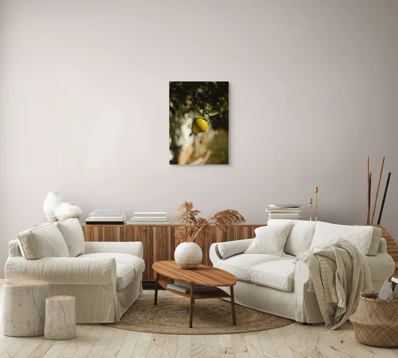 Tablou Canvas Portocală sub razele soarelui toamnei Natură și Culoare, 50 x 70 cm – poza 4