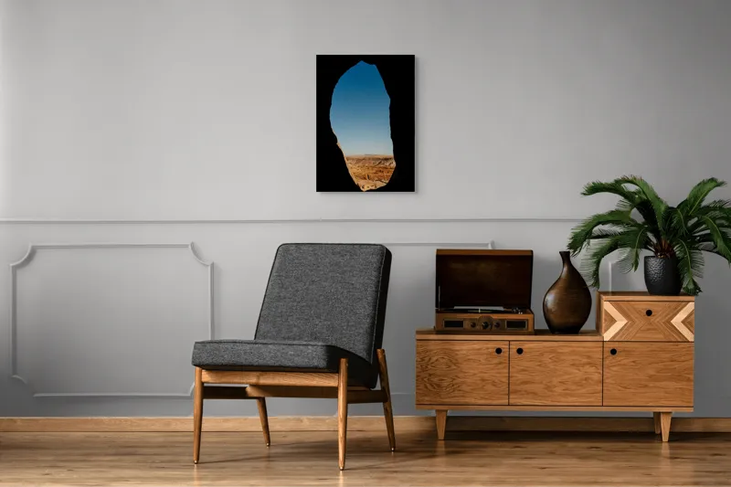 Tablou Canvas, Privire prin Portalul Naturii, , Multicolor, 50 x 70 cm – poza 8