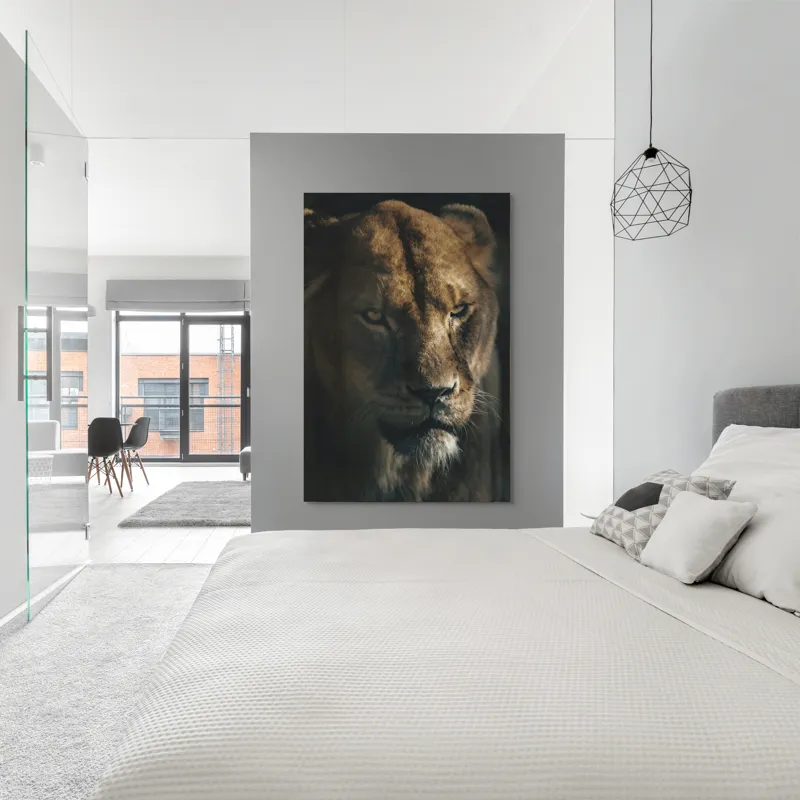Tablou Canvas, "Regina tainică a savanei africane", 100 x 150 cm – poza 5