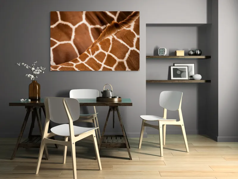 Tablou Canvas, "Pădurea de forme și linii", Model, Textură, Geometrie, Natură, Contrast, Linii, Maroc, Blană, Culoare, Abstract, 150 x 100 cm – poza 5