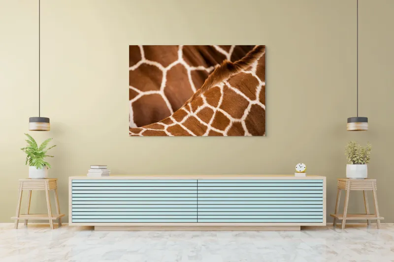 Tablou Canvas, "Pădurea de forme și linii", Model, Textură, Geometrie, Natură, Contrast, Linii, Maroc, Blană, Culoare, Abstract, 150 x 100 cm – poza 6