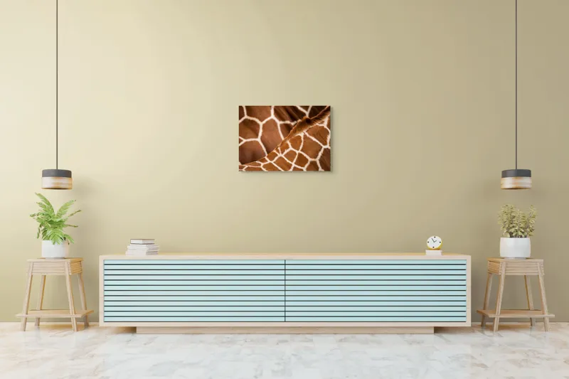 Tablou Canvas, "Pădurea de forme și linii", Model, Textură, Geometrie, Natură, Contrast, Linii, Maroc, Blană, Culoare, Abstract, 70 x 50 cm – poza 7
