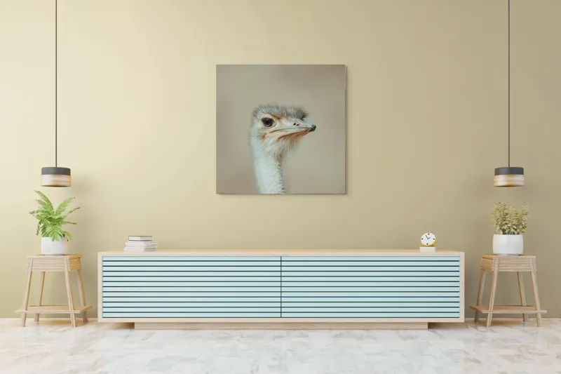 Tablou Canvas, "Privește lumea cu măreție tăcută", 100 x 100 cm – poza 5