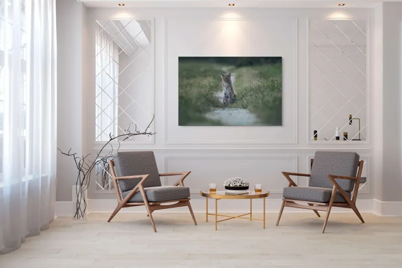 Tablou Canvas Lincele solitar pe drumul de pământ, 150 x 100 cm – poza 7