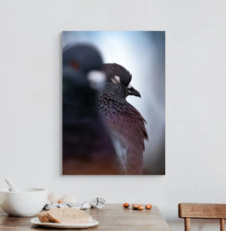 Tablou Canvas Bokeh Serenitate Natură Textură Calm, 50 x 70 cm – poza 3